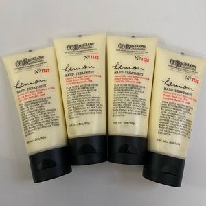 C.O. Bigelow Lemon Hand Treatment moisturizer, includes 4 bottles of 3oz
